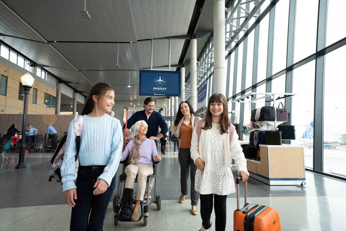 Restaurantes en el aeropuerto internacional de Bardley