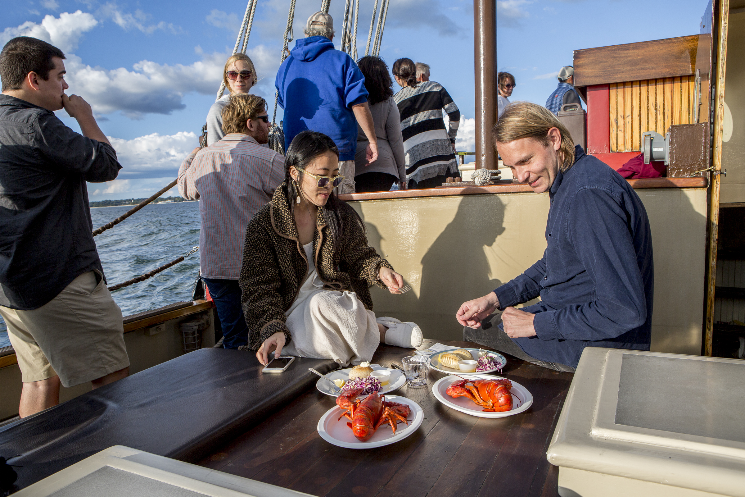 Sunset Lobster Dinner Sailing Cruise Visit CT