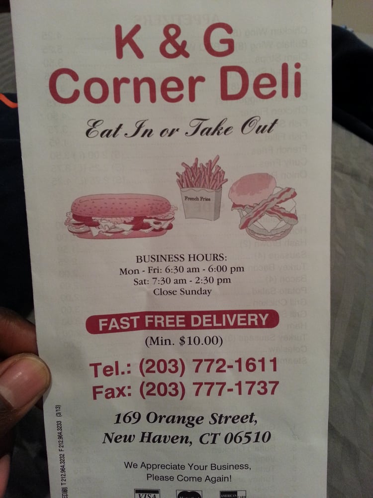 K & G Corner Deli Visit CT