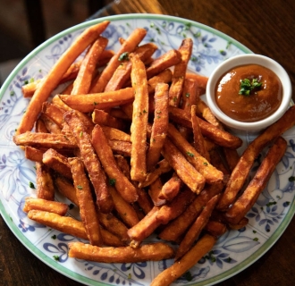patatas fritas de pífano y tambor